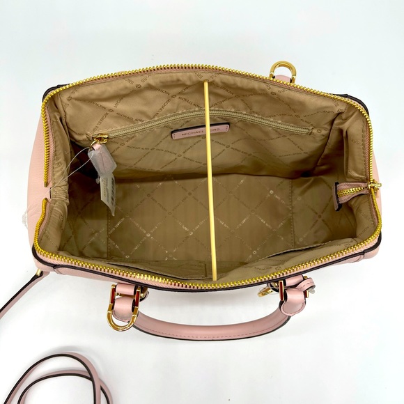 Michael Kors Charlotte Satchel & Double Zip Wallet - Picture 9 of 13